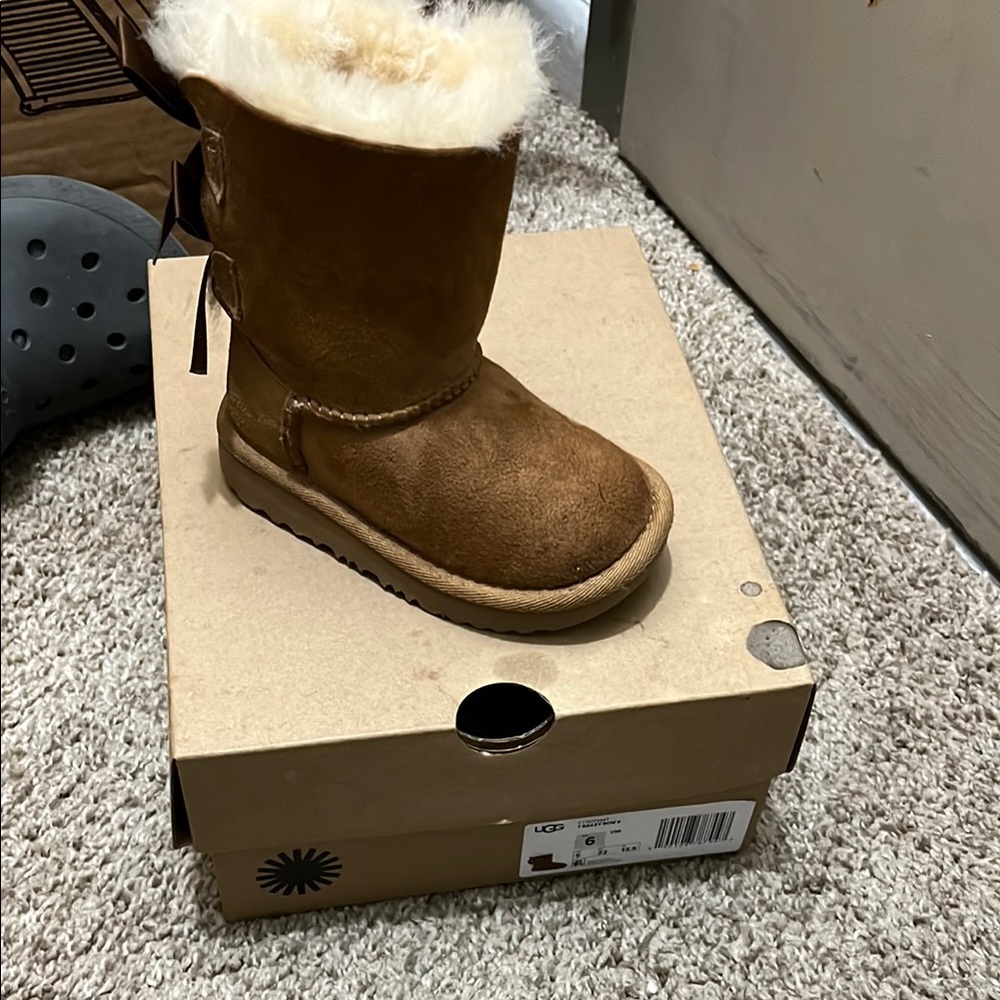 UGG Brown Shearling Boots